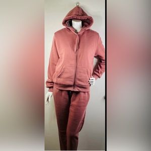 NWT B FREE Jacket and Pants Set for the Cold Size S Color BRICK DUST.  COD# 0288